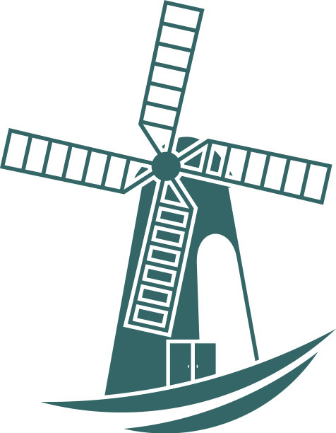 风车标志设计创意风车标志图片下载