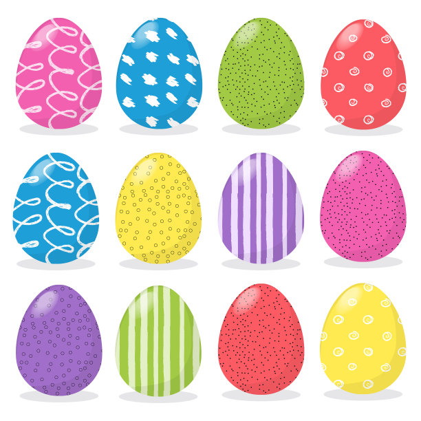 复活节快乐集彩蛋与复活节不同图片下载
