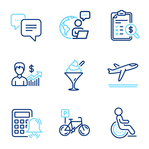 业务图标集包括作为业务的图标图片下载