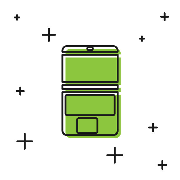 黑色笔记本电脑图标孤立在白色背景图片下载