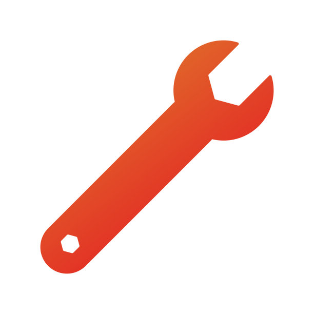 扳手、工具、制作、维护说明图标。图片下载