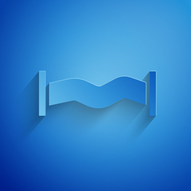 纸切割行业金属管道图标隔离上图片下载