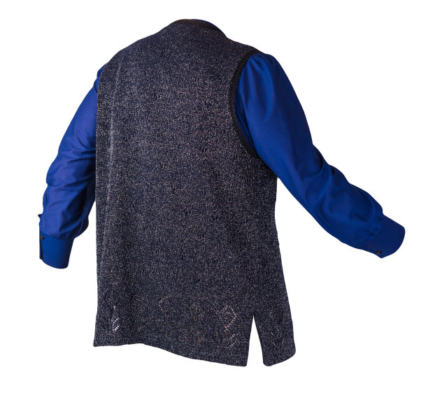 女衬衫背心孤立在白色背景图片下载