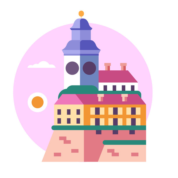 诺维萨德的钟塔图标在平图片下载