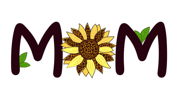 “妈妈”这个词是向日葵的颜色图片下载