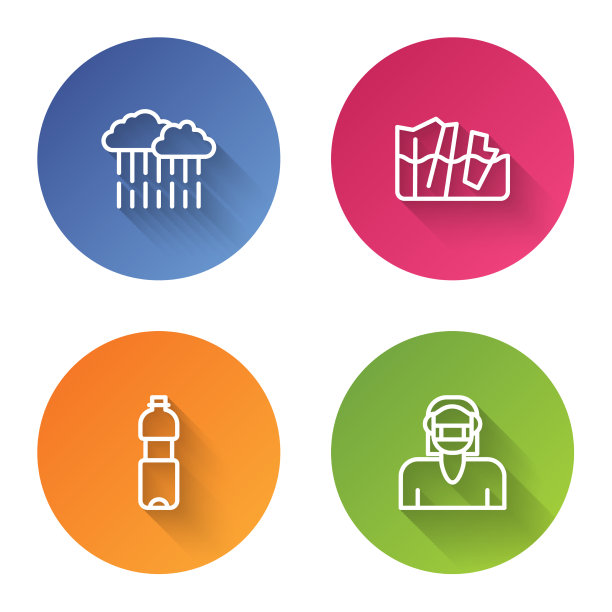 设线云雨冰川融化瓶图片下载