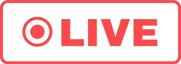 社交直播流剪影图标图片下载