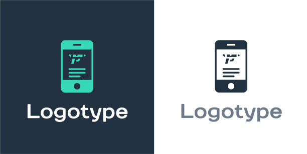 标志型狩猎商店与步枪和枪支武器图片下载