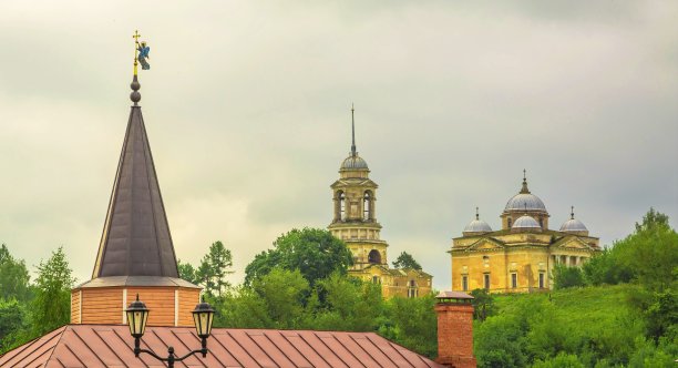 古老的升天寺图片下载