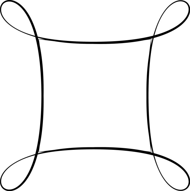 抽象线条造型创意主题曼荼罗设计图片下载