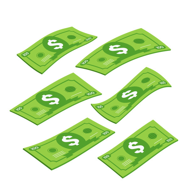 下降的钞票图片下载