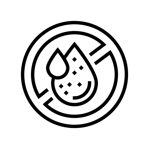 无甲醛角蛋白线图标矢量插图图片下载