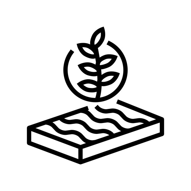 环保矿棉线图标矢量插图图片下载