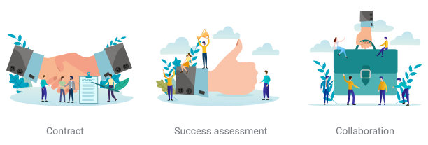 合同,评估,成功合作图片下载