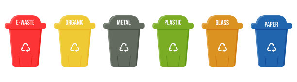 收集垃圾桶图标图片下载