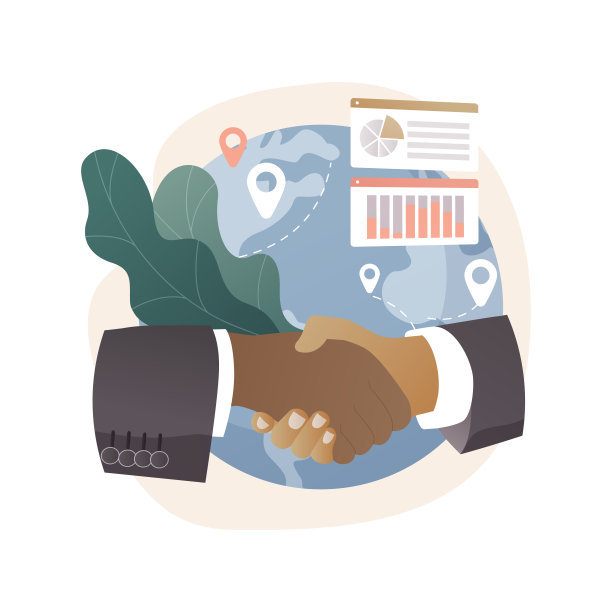 聊天机器人客户服务抽象概念矢量插图。图片下载