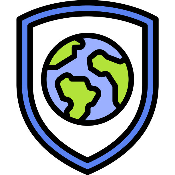 地球保护盾图标，地球日相关图片下载