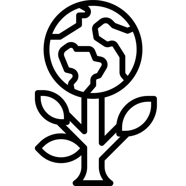 地球树图标，地球日相关图片下载