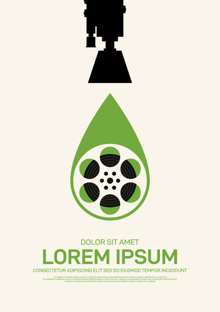 电影和电影海报模板设计现代图片下载