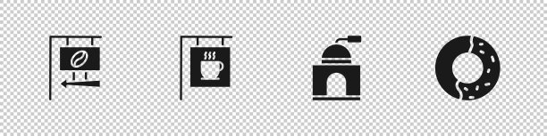 设路牌咖啡手工研磨机及图片下载