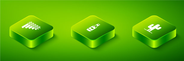 设置等距塔巴斯科酱、仙人掌和排箫图片下载