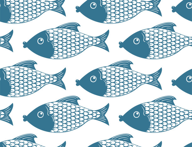 民间风格的观赏鱼。图片下载