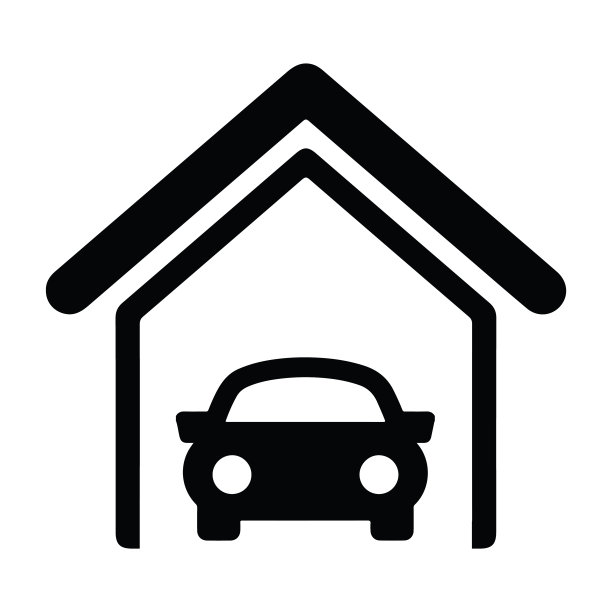 汽车，车库，车辆图标图片下载