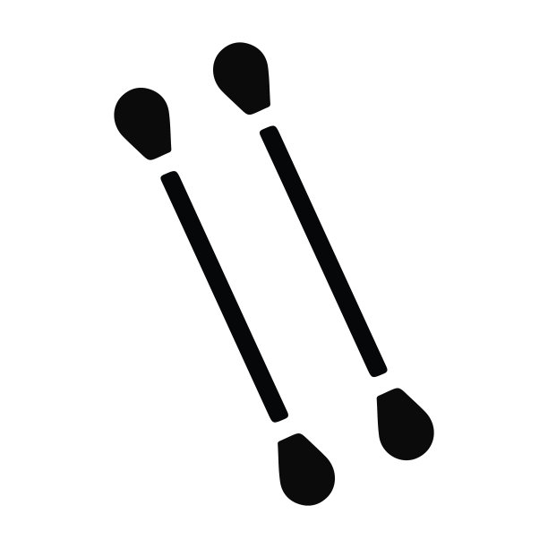 棉签，棉签，耳棒，卫生棒，滑动棒图标图片下载