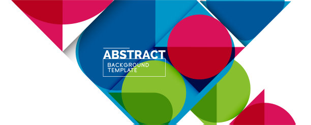 用简洁的几何抽象背景图片下载