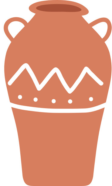 抽象艺术盆图片下载