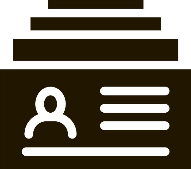 客户数据库图标字形图片下载