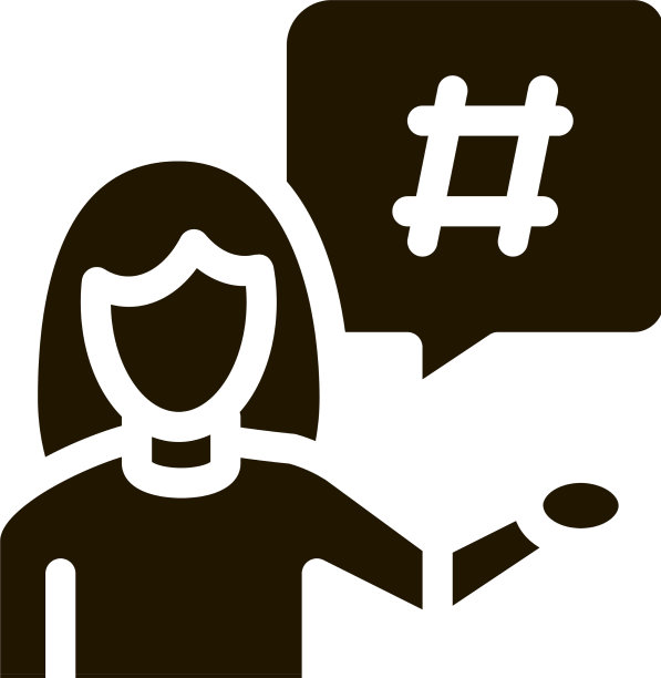 女性不满图标字形图片下载