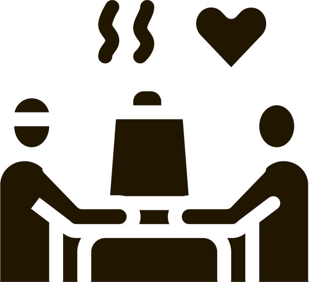 物品拾取食物图标字形图片下载