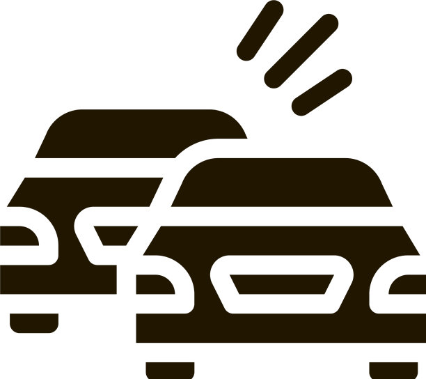 超越以前的汽车图标字形图片下载