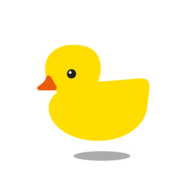黄色的鸭子图片下载