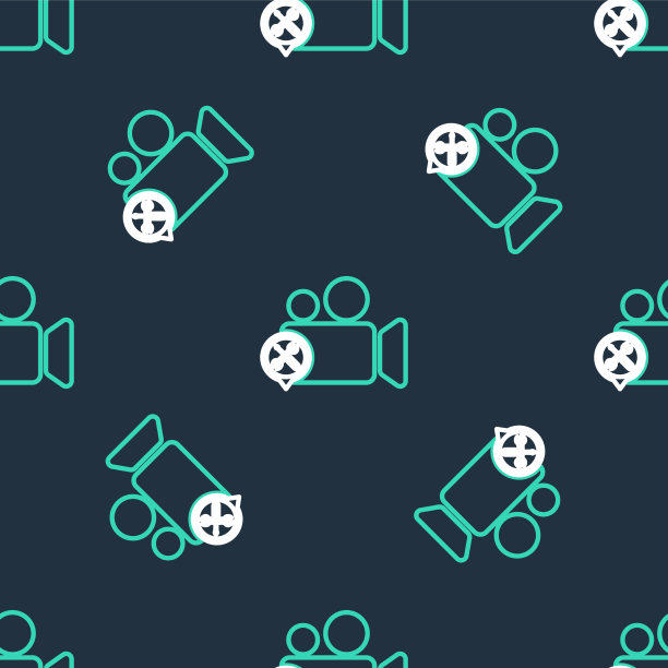 线摄像机与螺丝刀和扳手图标图片下载