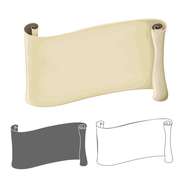 设置复古水平卷轴或横幅图片下载