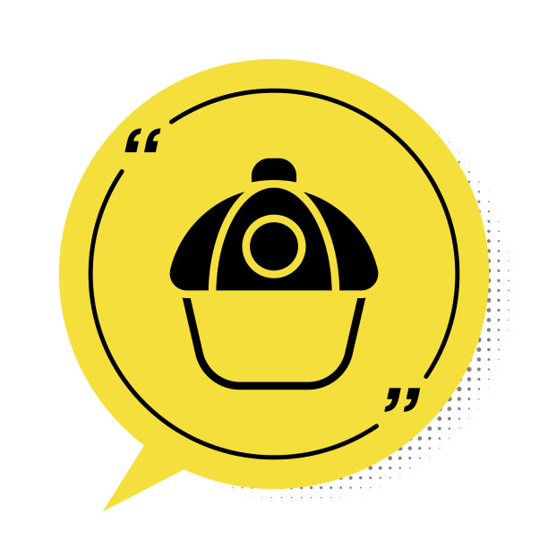 黑色棒球帽图标孤立在白色图片下载