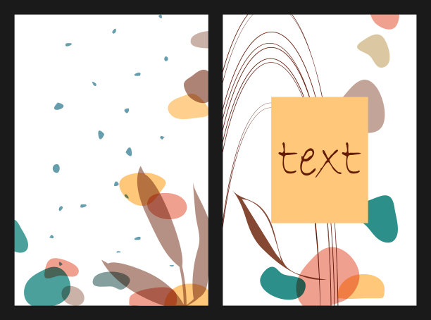 海报设置极简抽象风格背景图片下载