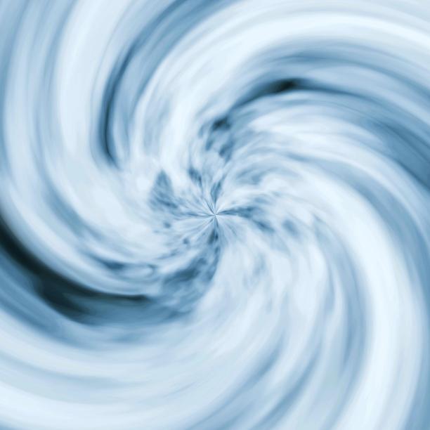 抽象烟雾在螺旋中旋转的插图图片下载