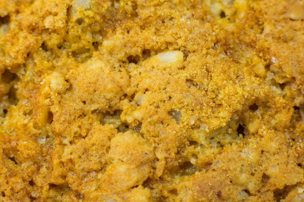 烤饼干纹理背景。面包烘焙概念。特写，微距照片。美丽的自然墙纸。图片下载