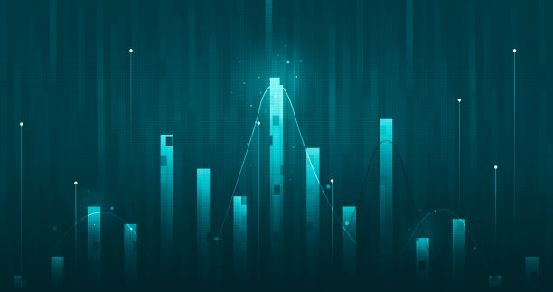 业务数据图表图表和增长财务图表报告信息未来财务背景与股票市场经济信息图表模板。图片下载