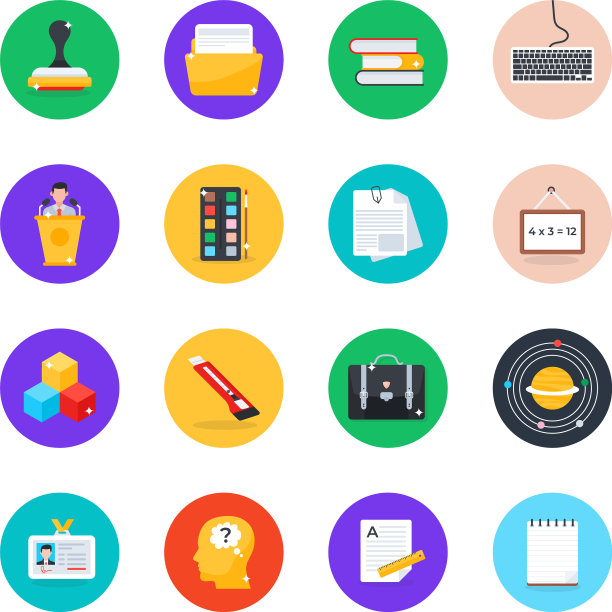 独特的设置幼儿园和创意教育图片下载