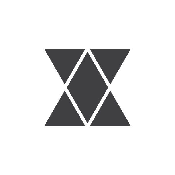 三角形几何清晰标志图片下载