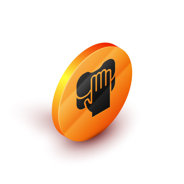 等距清洁服务图标隔离在白色上图片下载