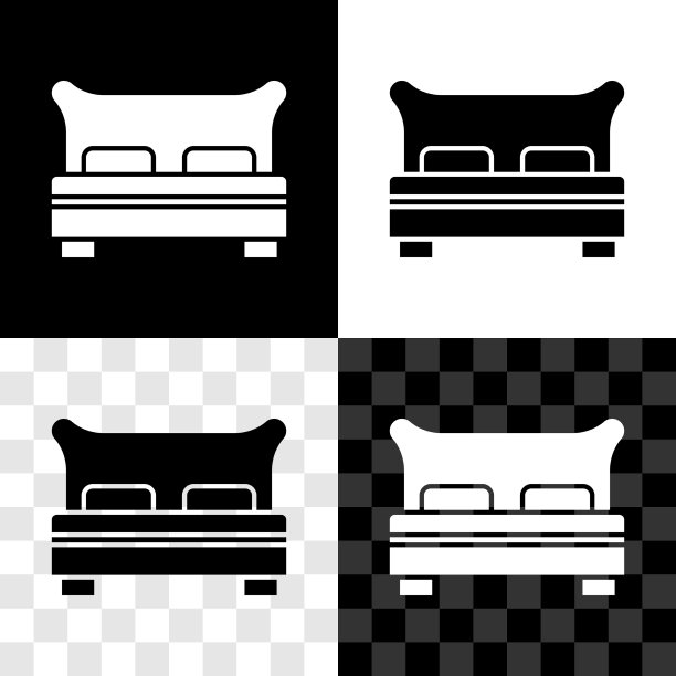 设置大床为两人或一人图标隔离图片下载