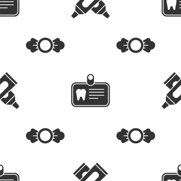 设置十字管牙膏身份证与牙齿图片下载