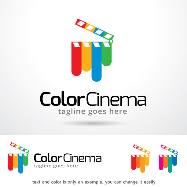 电影标志模板图片下载