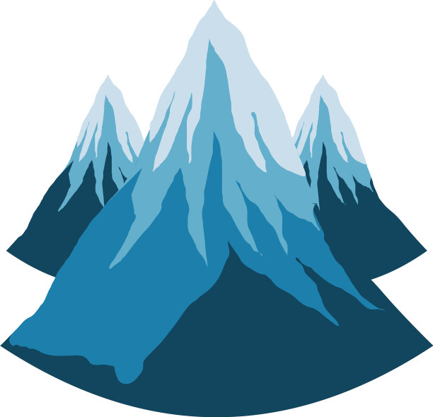 山山峰雪图片下载