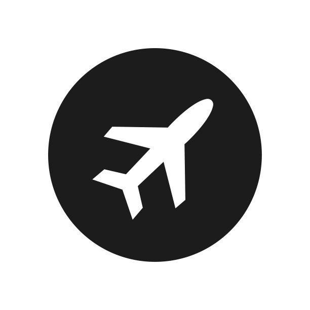 飞机图标。机场和航空运输概念。矢量图图片下载